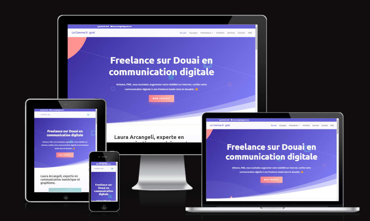 site internet la comme digital